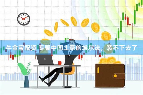 牛金宝配资 专骗中国土豪的埃尔法，装不下去了