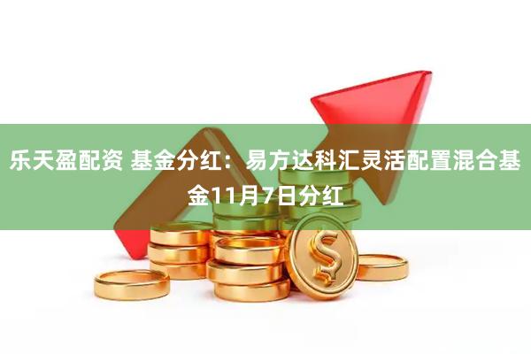 乐天盈配资 基金分红:易方达科汇灵活配置混合基金11月7日分红