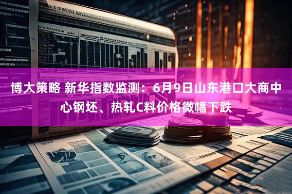 博大策略 新华指数监测：6月9日山东港口大商中心钢坯、热轧C料价格微幅下跌